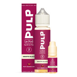 Pack griotte glacée - 60ml - le pod liquide by pulp 0.3 mg