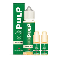 Pack menthe verte - 60ml - le pod liquide by pulp
