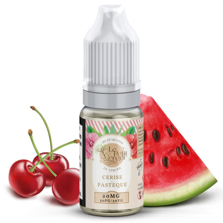 10ml petit verger - sel de nicotine 10mg - savourea cerise-pasteque