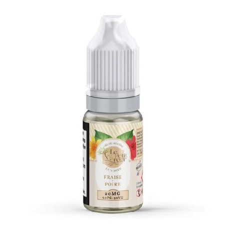 10ml petit verger - sel de nicotine 10mg - savourea fraise-poire