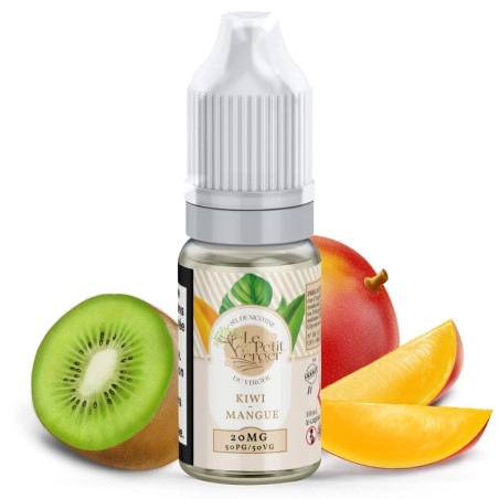10ml petit verger - sel de nicotine 10mg - savourea kiwi mangue