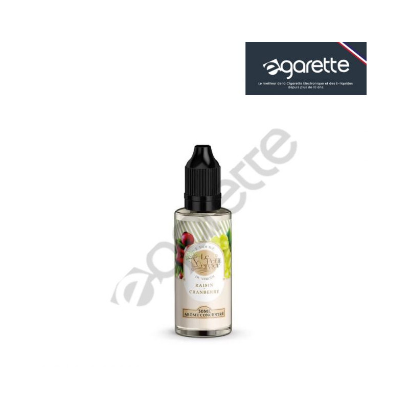 10ml petit verger - sel de nicotine 10mg - savourea raisin cranberry