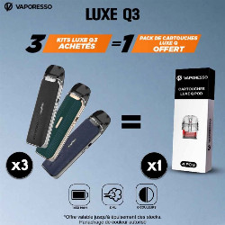 OFFRE Luxe Q3 - Vaporesso
