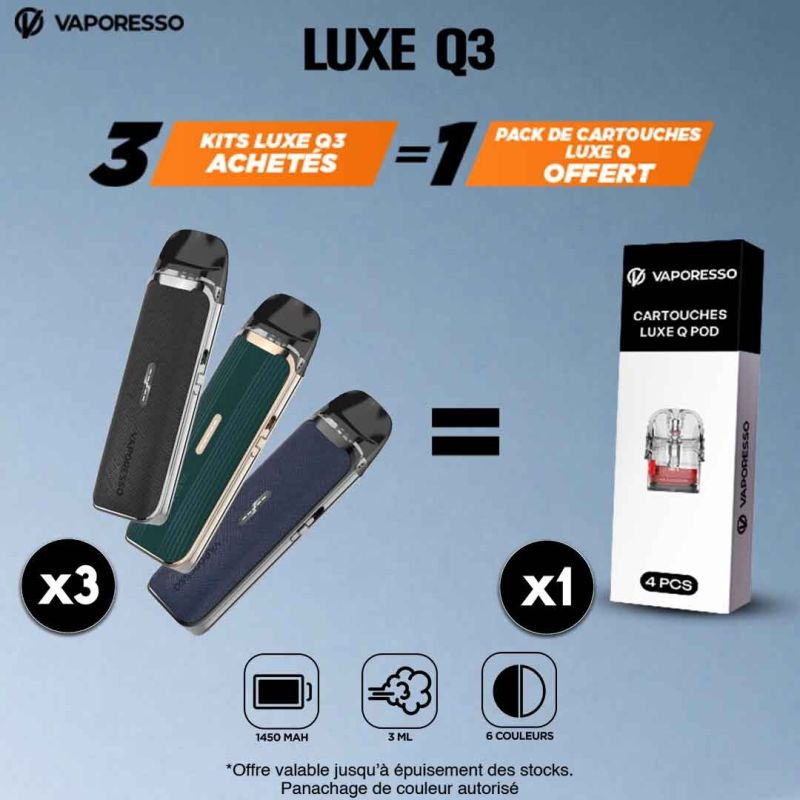 OFFRE Luxe Q3 - Vaporesso