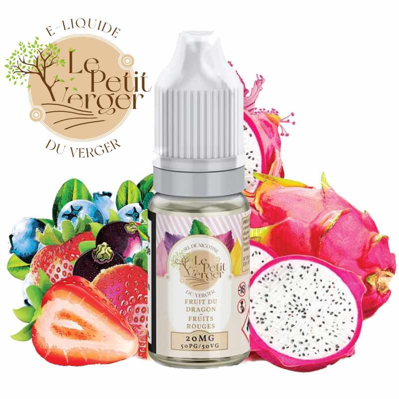 20mg petit verger frais salts - savourea 10ml fruit du dragon-fruits rouges