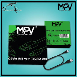 Cable mpv de charge 1m usb vers micro usb