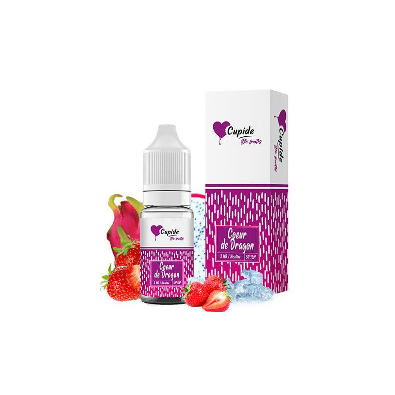 Cupide 0mg nicotine 10ml coeur du dragon
