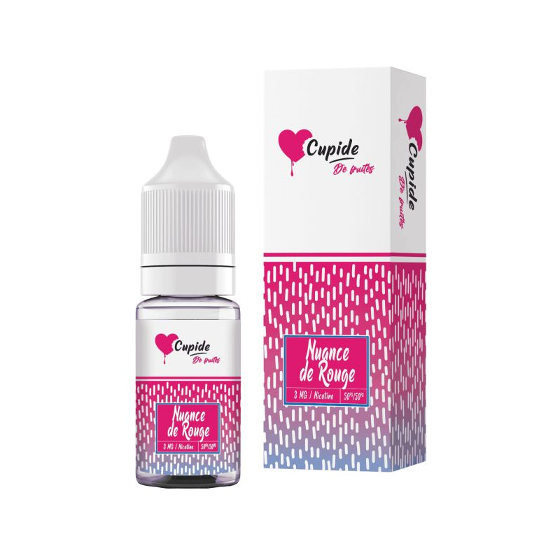 Cupide 12mg nicotine 10ml nuance de rouge