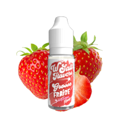 Flavors 20mg wsalt 10ml liquideo grosse fraise