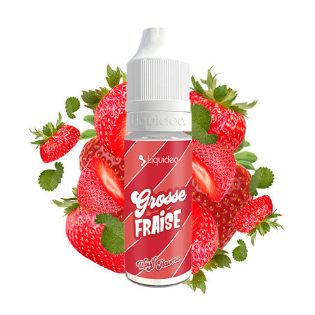 Flavors 6mg - 10ml saveur wpuff - liquideo grosse fraise