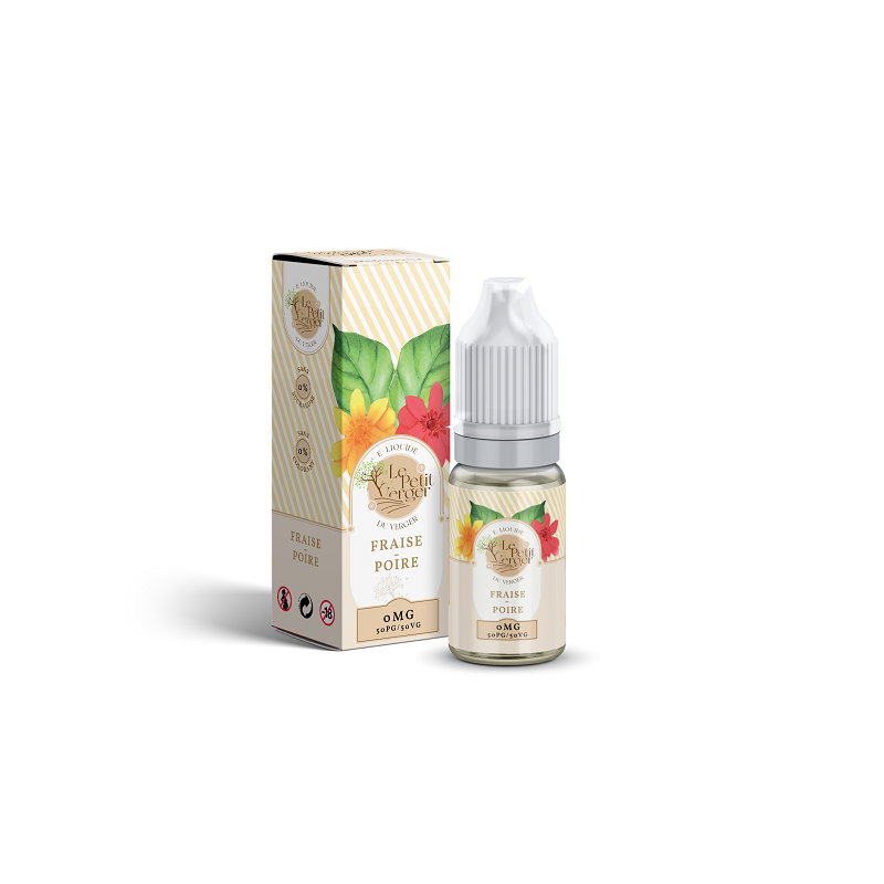 Fraise poire 10ml by le petit verger 0.6 mg
