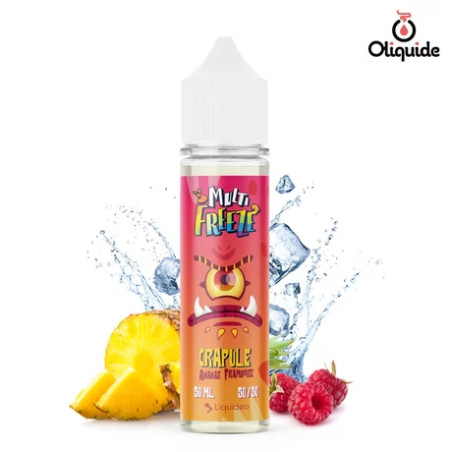 Freeze / multi freeze liquideo 50ml crapule - multi freeze