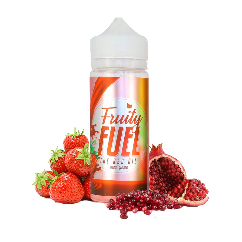 Fruity fuel 0mg nicotine 10ml red oil