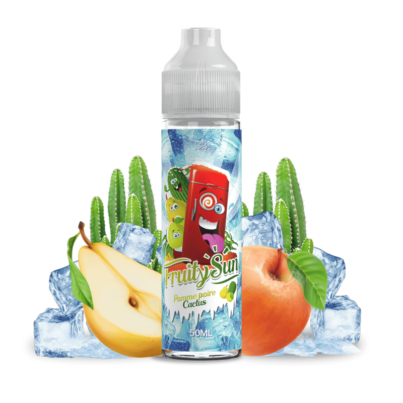 Fruity sun pomme poire cactus - 50ml - secret's lab