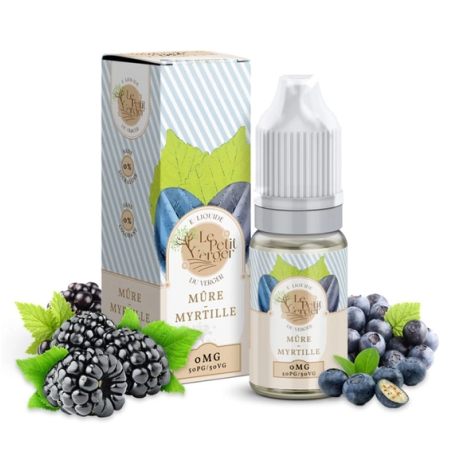 Le petit verger 6mg 10ml mure myrtille