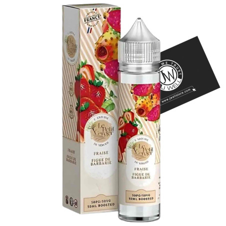 Le petit verger frais savourea 50ml fraise figue de barbarie
