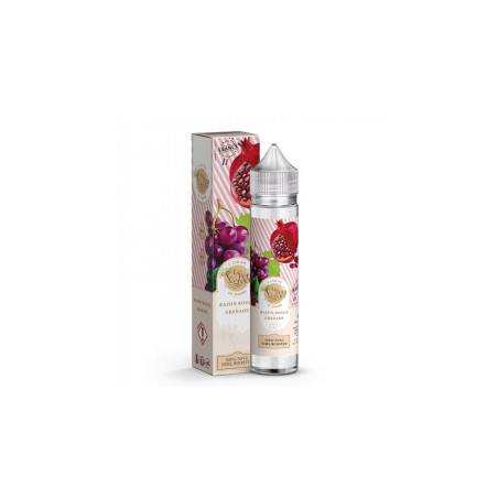 Le petit verger raisin rouge  grenade 50ml 0 mg
