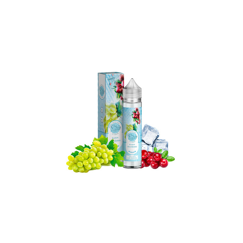 Le petit verger savourea 50ml raisin cranberry