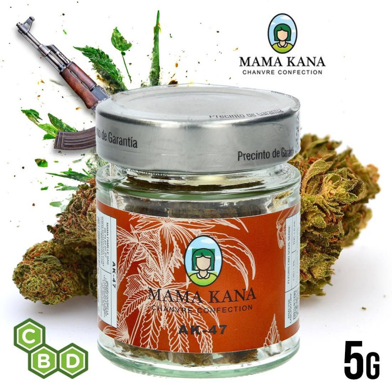 Pot 5grs fleurs - connection - cbd ak 47 