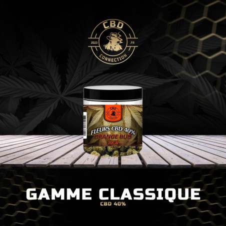 Pot 5grs fleurs - connection - cbd orange budz