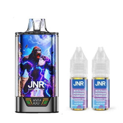 Puff jnr kit gorilla x + 2x10ml - 20mg blueberry sour raspberry