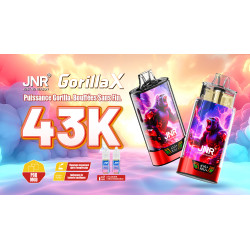 Puff jnr kit gorilla x + 2x10ml - 20mg strawberry watermelon