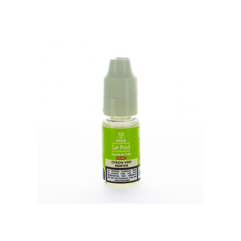 Pulp 20mg sel de nicotine 10ml citron vert menthe