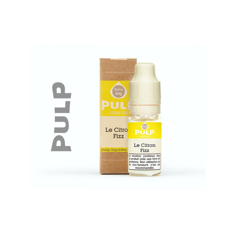 Pulp 3mg liquide 10ml citron fizz
