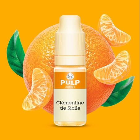 Pulp 3mg liquide 10ml clementine de sicile