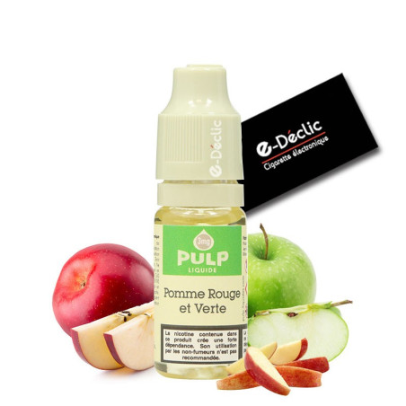 Pulp 3mg liquide 10ml pomme rouge et verte