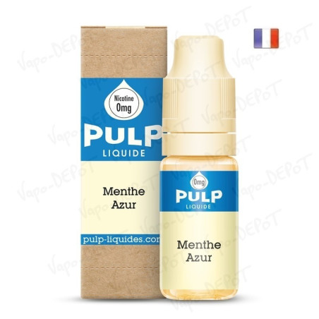 Pulp 6mg liquide 10ml menthe azur