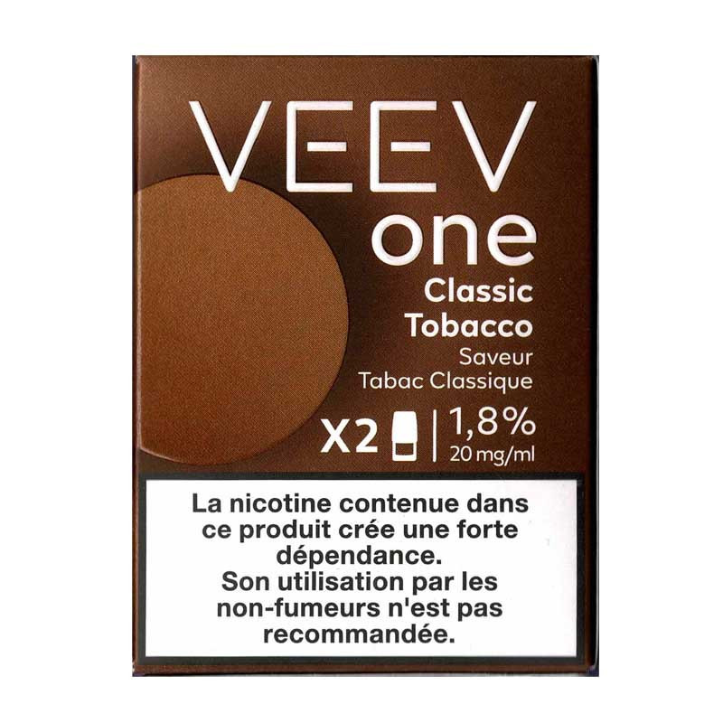 Veev one 1.8% 2x pods myrtille fraise