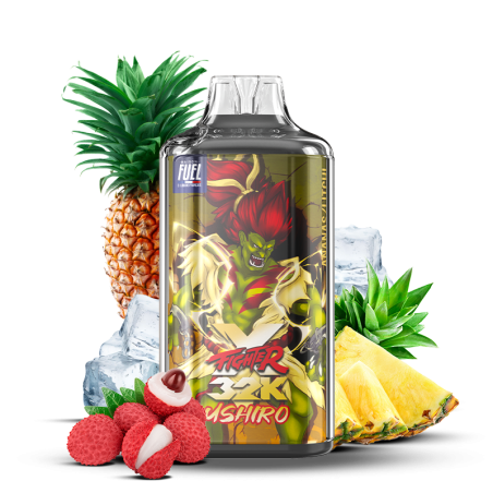 Xfighter 32k puff 20mg rechargeable - liquide fighter fuel & aspire ushiro