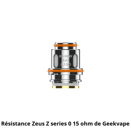 Z série resistance mpv 0.15 ohm