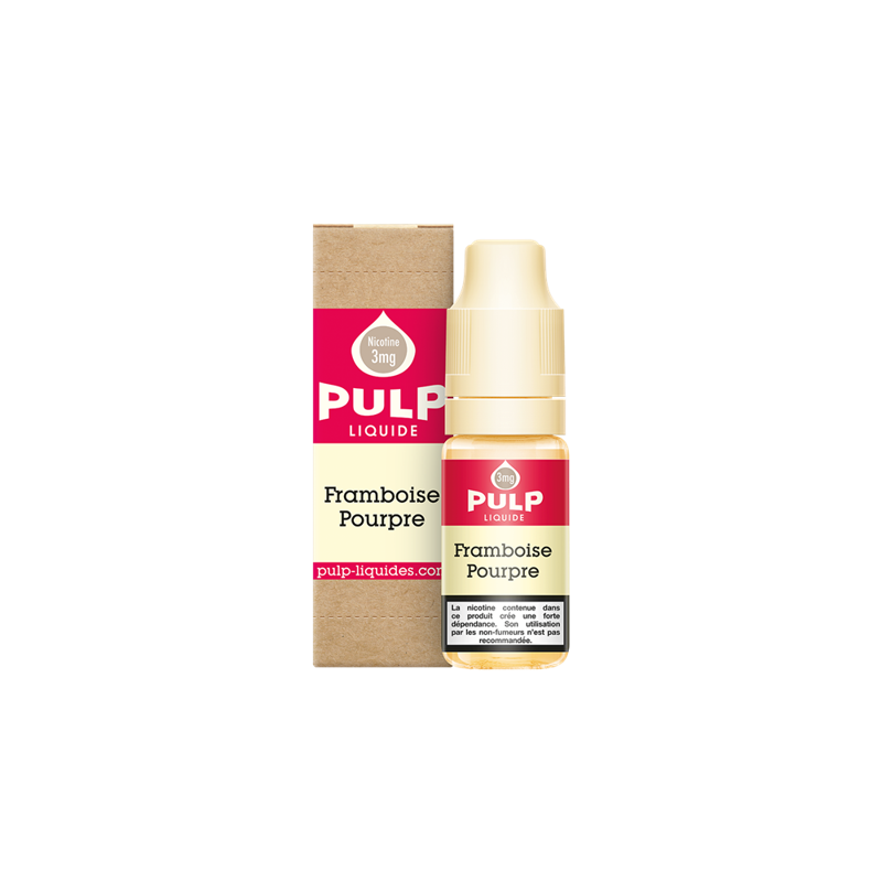 Pulp 3mg liquide 10ml framboise pourpre