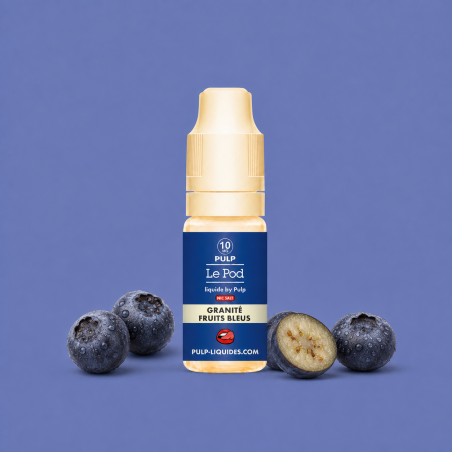 Pulp 20mg sel de nicotine 10ml granite fruits bleus