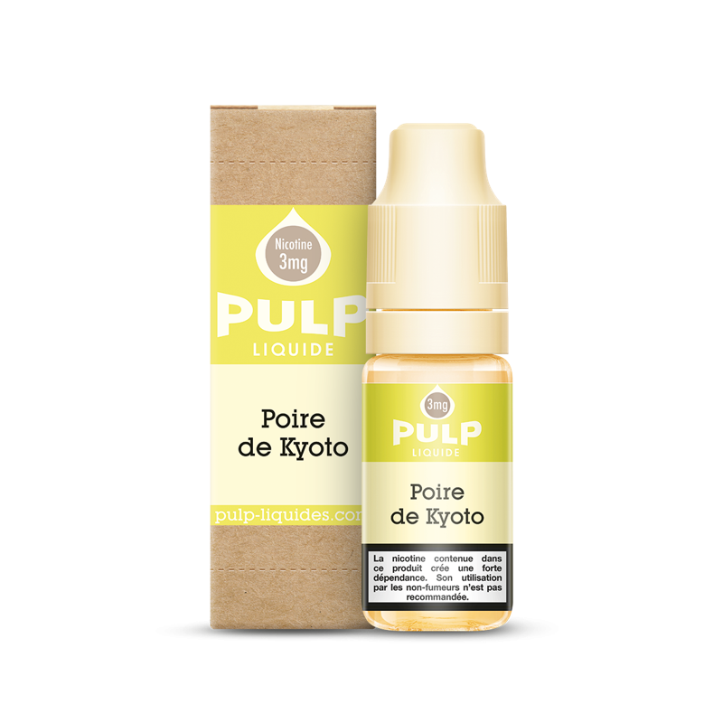 Pulp 12mg liquide 10ml poire de kyoto