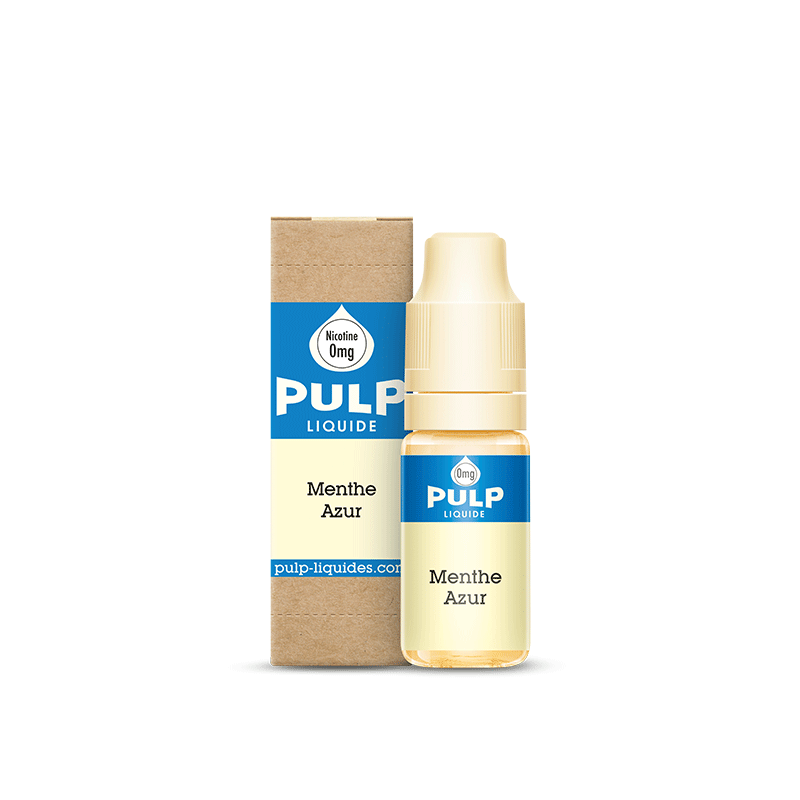 Pulp 12mg liquide 10ml menthe azur