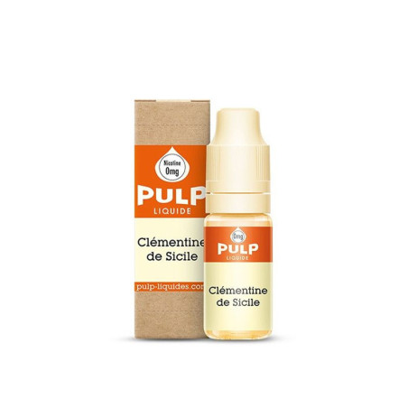 Pulp 12mg liquide 10ml clementine de sicile