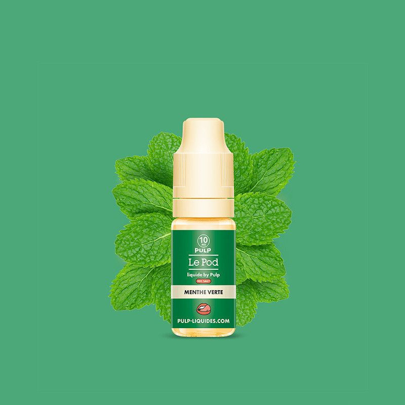 Pulp 10mg sel de nicotine 10ml menthe verte