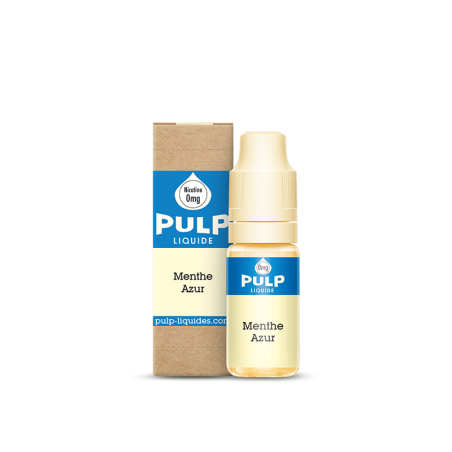 Pulp 0mg liquide 10ml menthe azur