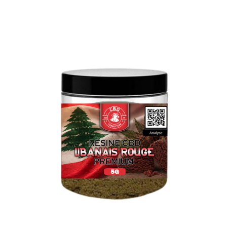 Pot 5grs resine premium - connection - cbd libanais premium