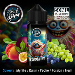 Le surrealiste myrtille raisin pêche passion frais - belg'ohm