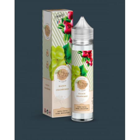 Le petit verger savourea 50ml raisin cranberry