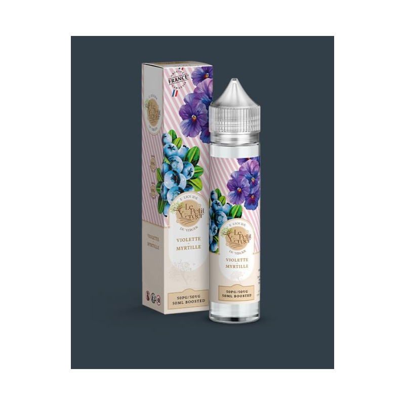 Le petit verger savourea 50ml violette myrtille
