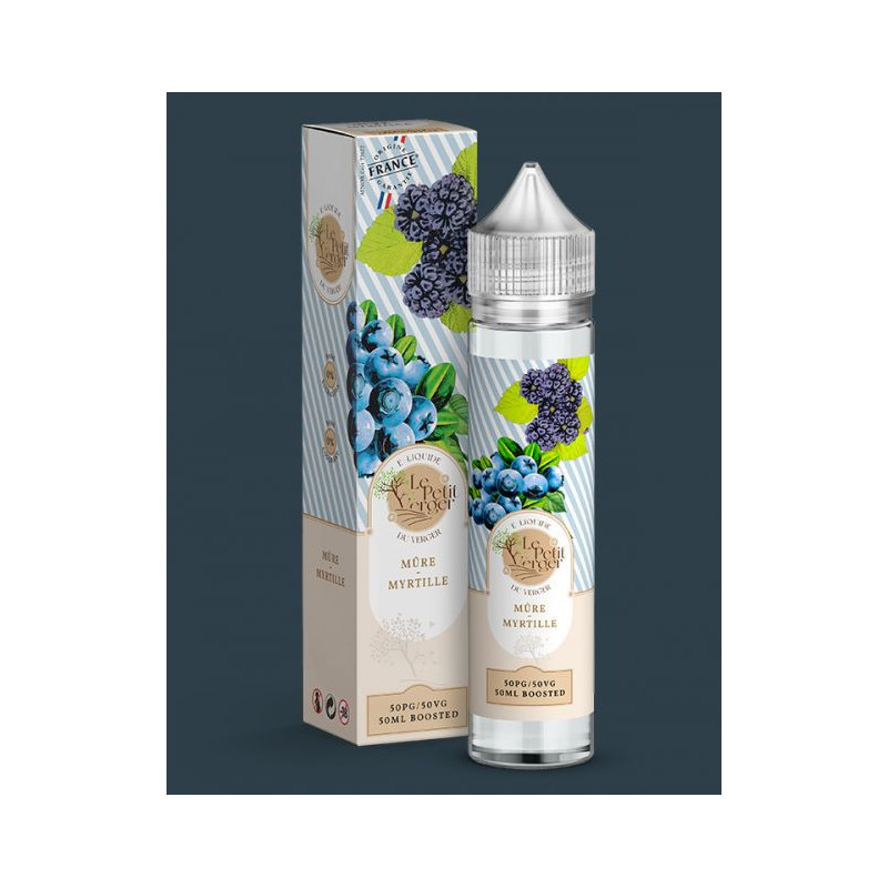 Le petit verger savourea 50ml mure myrtille
