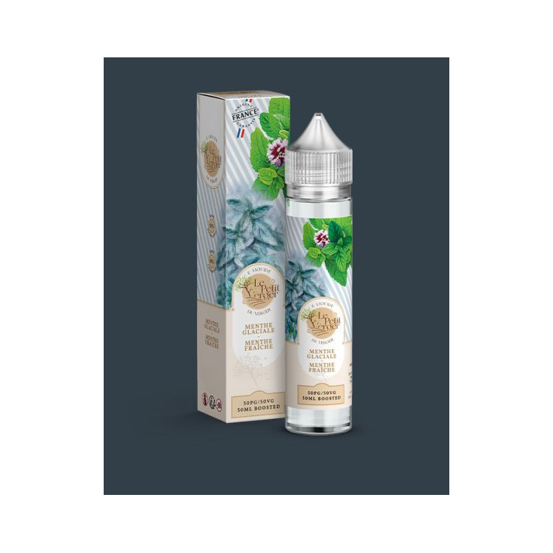 Le petit verger savourea 50ml menthe glaciale menthe fraiche