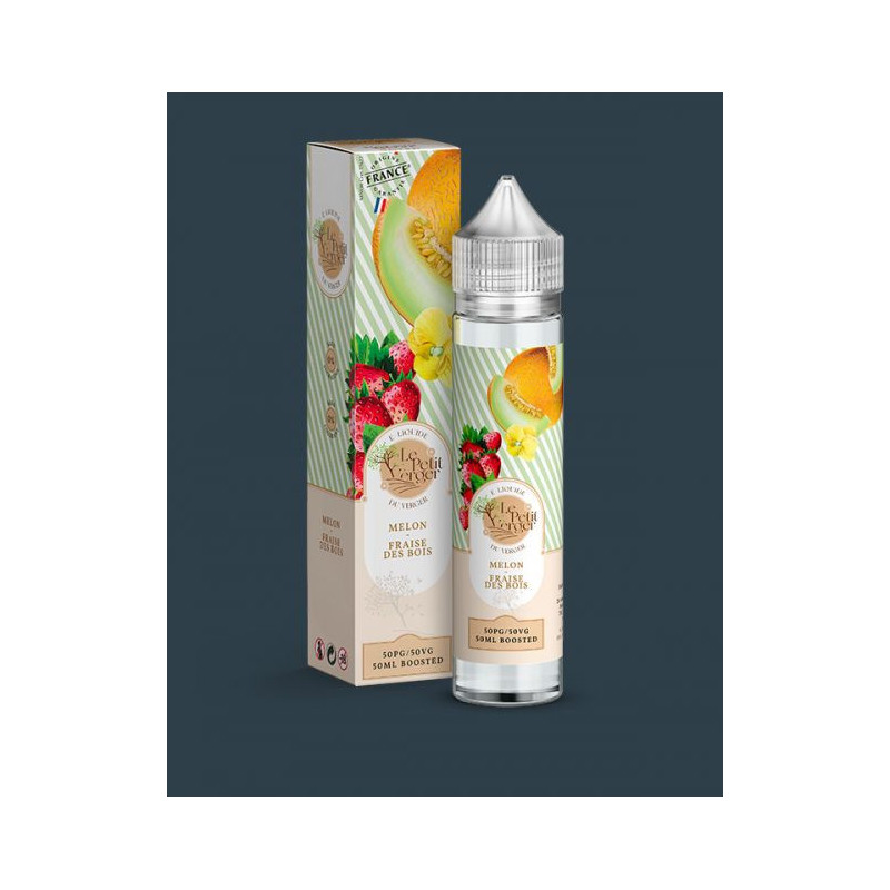 Le petit verger savourea 50ml melon-fraise des bois