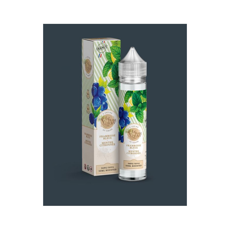 Le petit verger savourea 50ml framboise bleu menthe citronne