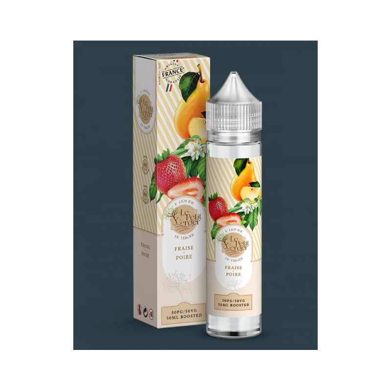 Le petit verger savourea 50ml fraise-poire